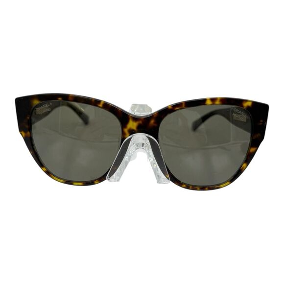 Chanel Acetate Polarized Butterfly CC Sunglasses 5412 Tortoise ( See Des) - Picture 4 of 12